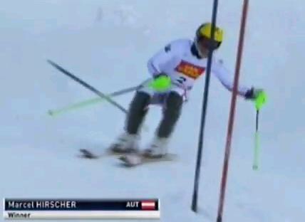Extreme counteraction in Slalom