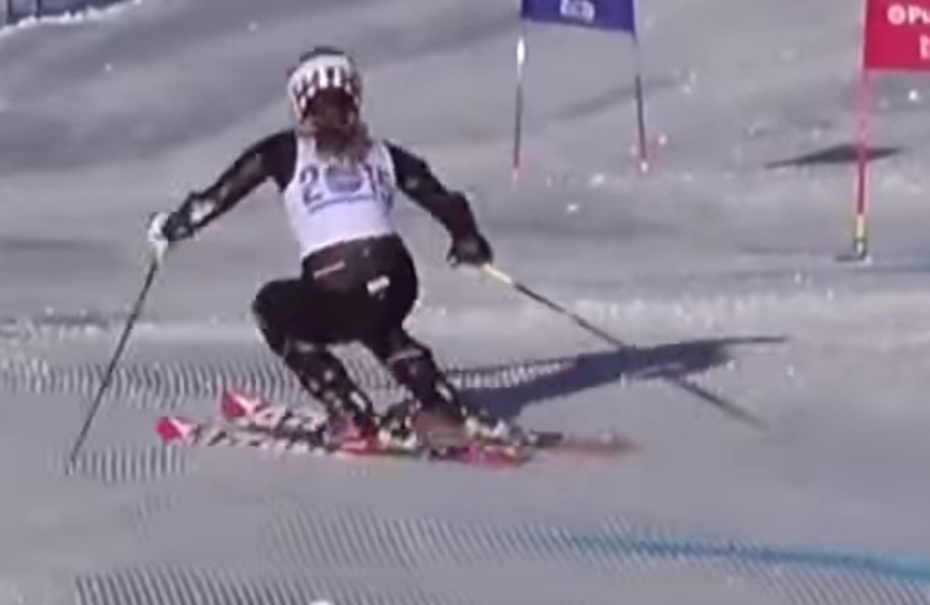 Counteraction in performance skiing